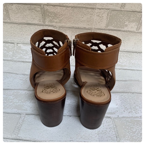Vince Camuto Cutout Bootie Sandals || Size 8.5 - Picture 2 of 5